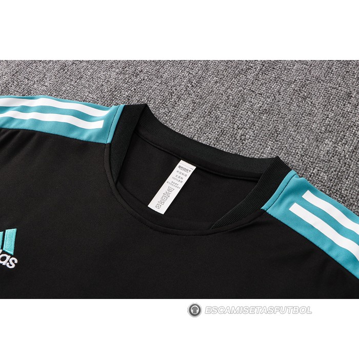 Chandal del Real Madrid Manga Corta 22-23 Negro